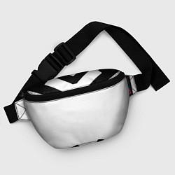 Поясная сумка Хляби Небесные, цвет чёрный, цвет: 3D-принт — фото 2