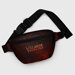 Поясная сумка Valheim огненный лого, цвет: 3D-принт — фото 2