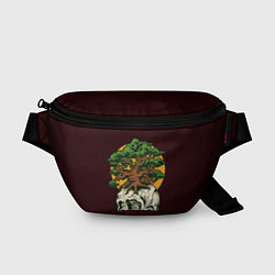 Поясная сумка Дерево растущее из черепа, цвет: 3D-принт