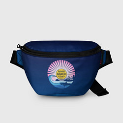 Поясная сумка Bondi Beach Sydney, цвет: 3D-принт