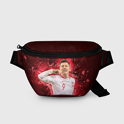 Поясная сумка Lewandowski Левандовски 9, цвет: 3D-принт