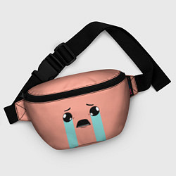 Поясная сумка Crying Isaac, цвет: 3D-принт — фото 2