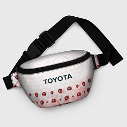 Поясная сумка Тойота - Racing Паттерн, цвет: 3D-принт — фото 2