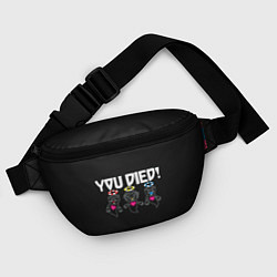 Поясная сумка You Died, цвет: 3D-принт — фото 2