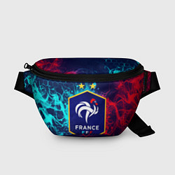 Поясная сумка Сборная Франции, цвет: 3D-принт