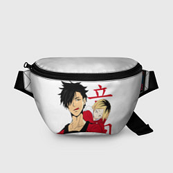 Поясная сумка Куроо и Кенма, Haikyuu!!, цвет: 3D-принт