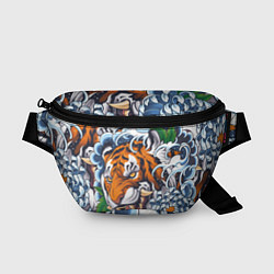 Поясная сумка Тигр, цвет: 3D-принт