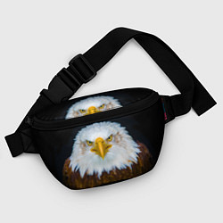 Поясная сумка Белоголовый орлан, цвет: 3D-принт — фото 2