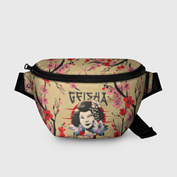 Поясная сумка Гейша Geisha Z, цвет: 3D-принт