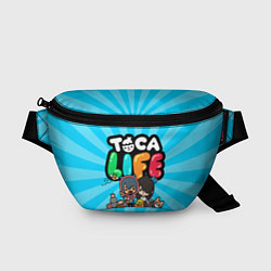 Поясная сумка Toca Life, цвет: 3D-принт