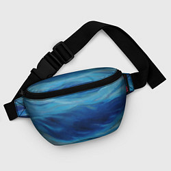 Поясная сумка Акварельное море, цвет: 3D-принт — фото 2