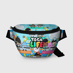 Поясная сумка Toca Boca Тока Бока аттракцион, цвет: 3D-принт