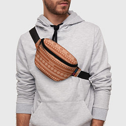 Поясная сумка Тепло свитера, цвет: 3D-принт — фото 2