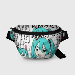 Поясная сумка Hatsune Miku Vocaloid, цвет: 3D-принт
