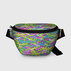 Поясная сумка Мама, Мамочка Мамуля, цвет: 3D-принт