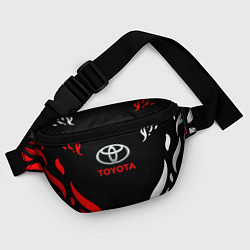 Поясная сумка Автомобиль Toyota, цвет: 3D-принт — фото 2