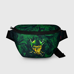 Поясная сумка Зоро Ророноа веселый роджер, цвет: 3D-принт