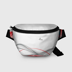 Поясная сумка Lexus white theme, цвет: 3D-принт