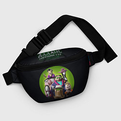 Поясная сумка Семейка Аддамс - Горящий Тур, цвет: 3D-принт — фото 2