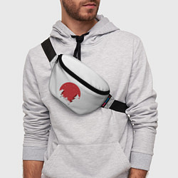 Поясная сумка Снежные ёлочки, цвет: 3D-принт — фото 2