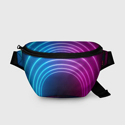Поясная сумка Арка неонового света full version, цвет: 3D-принт