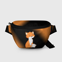 Поясная сумка FOX - Градиент, цвет: 3D-принт