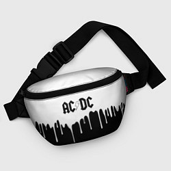 Поясная сумка ACDC подтёки, цвет: 3D-принт — фото 2