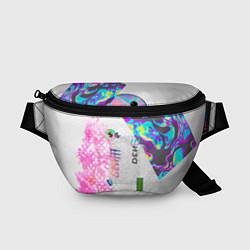 Поясная сумка Шаза Психоделика, цвет: 3D-принт