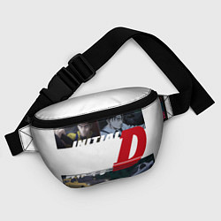 Поясная сумка Инитиал ди, цвет: 3D-принт — фото 2