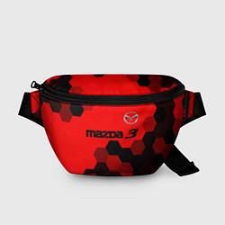 Поясная сумка MAZDA 3 Графика, цвет: 3D-принт