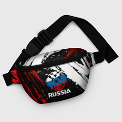 Поясная сумка Russia Герб в цвет Флага, цвет: 3D-принт — фото 2