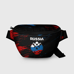 Поясная сумка Russia Герб в стиле, цвет: 3D-принт