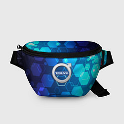 Поясная сумка Volvo Sport соты, цвет: 3D-принт