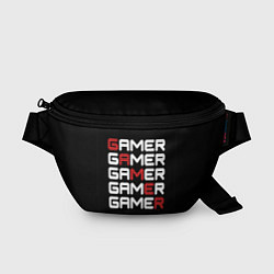 Поясная сумка GAMER - GAMER - GAMER, цвет: 3D-принт