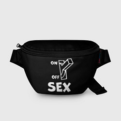 Поясная сумка SEX MACHINE Секс Машина, цвет: 3D-принт