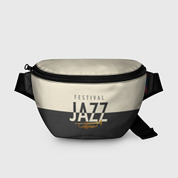 Поясная сумка JAZZ FESTIVAL, цвет: 3D-принт