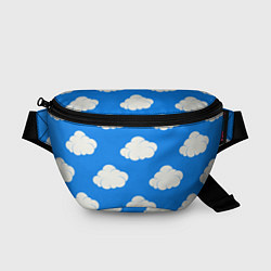 Поясная сумка Облака на небе, цвет: 3D-принт