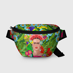 Поясная сумка Фрида Кало Мексика Художник Феминист 3D, цвет: 3D-принт