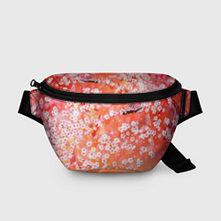 Поясная сумка Весенняя волна, цвет: 3D-принт