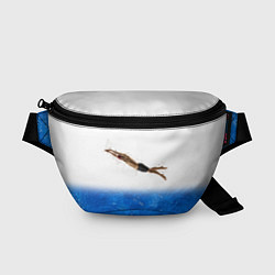 Поясная сумка Спортивное плавание Aqua sport, цвет: 3D-принт