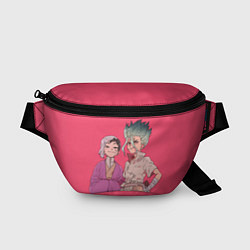 Поясная сумка Ген и Сэнку, цвет: 3D-принт