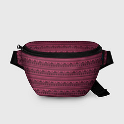 Поясная сумка Узор - Котики, цвет: 3D-принт