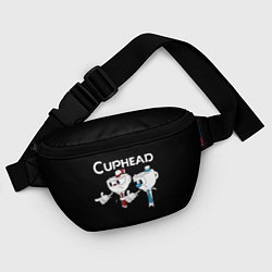 Поясная сумка Cuphead грозные ребята из Криминального чтива, цвет: 3D-принт — фото 2