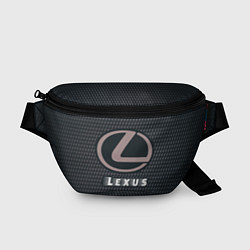 Поясная сумка LEXUS Lexus - Карбон, цвет: 3D-принт