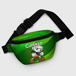 Поясная сумка Хитрая чашечка cuphead, цвет: 3D-принт — фото 2