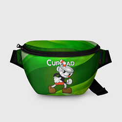 Поясная сумка Хитрая чашечка cuphead, цвет: 3D-принт