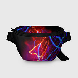 Поясная сумка Neon vanguard pattern Lighting, цвет: 3D-принт