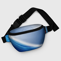Поясная сумка Цифровая волна, цвет: 3D-принт — фото 2