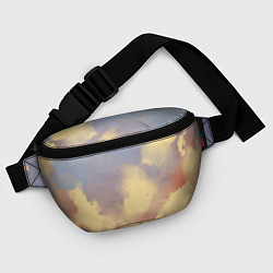 Поясная сумка Облачное небо на закате, цвет: 3D-принт — фото 2