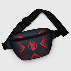 Поясная сумка Красный Символ Dead Space на темном фоне со стрелк, цвет: 3D-принт — фото 2